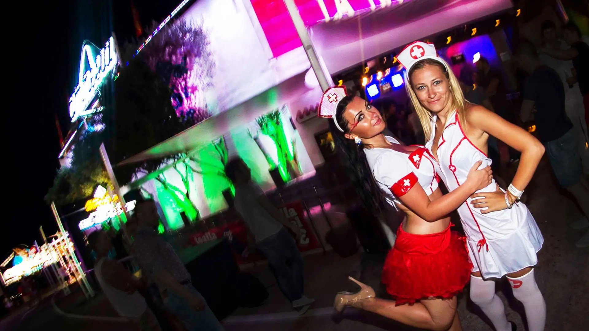 Party på Ibiza