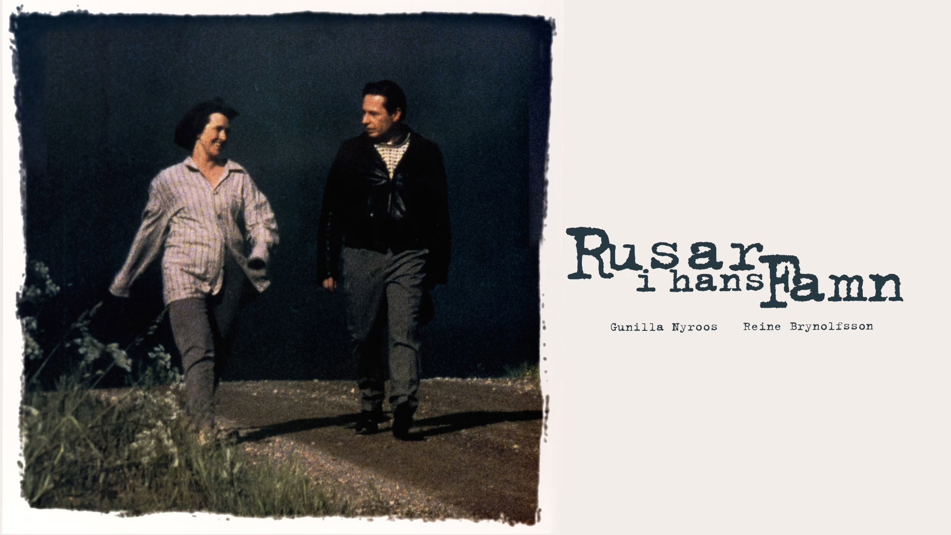 Rusar i hans famn