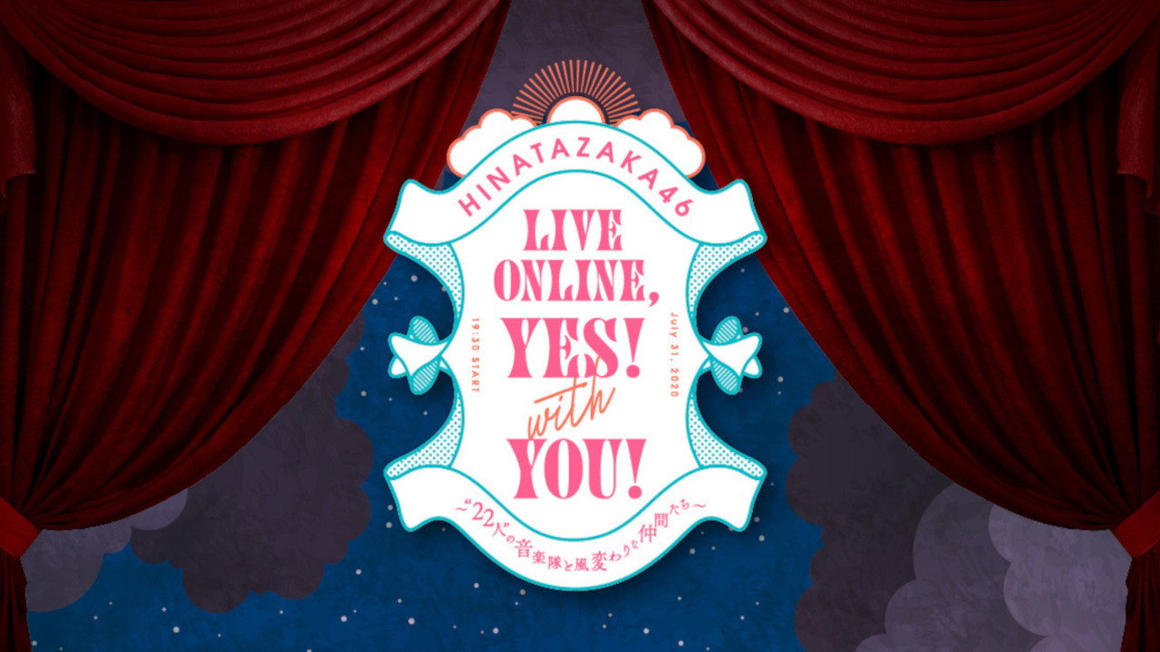HINATAZAKA46 Live Online,YES!with YOU!