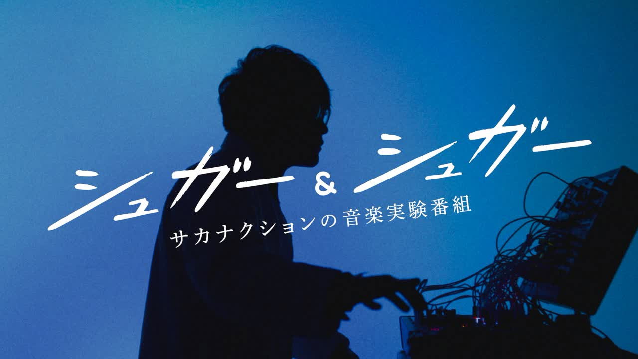 “シュガー&シュガー”サカナクションの音楽実験番組