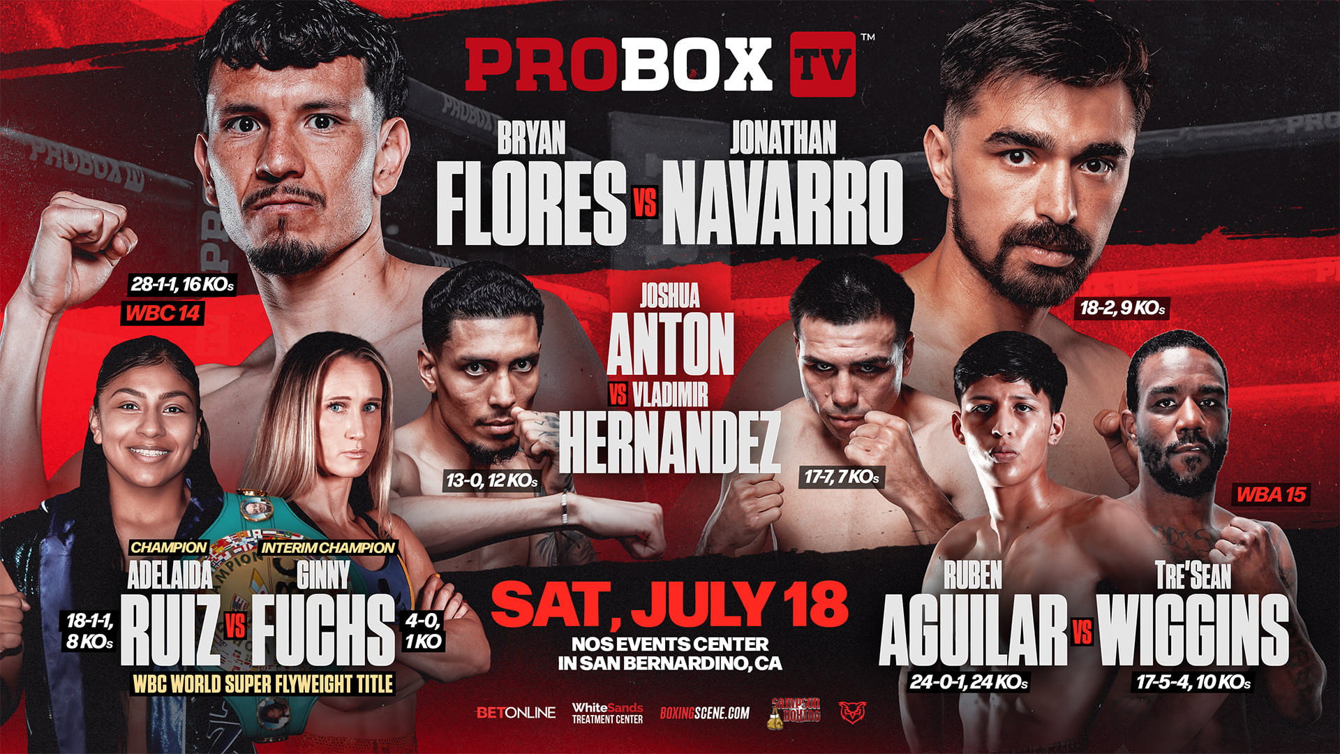 Bryan Flores vs. Jonathan Navarro