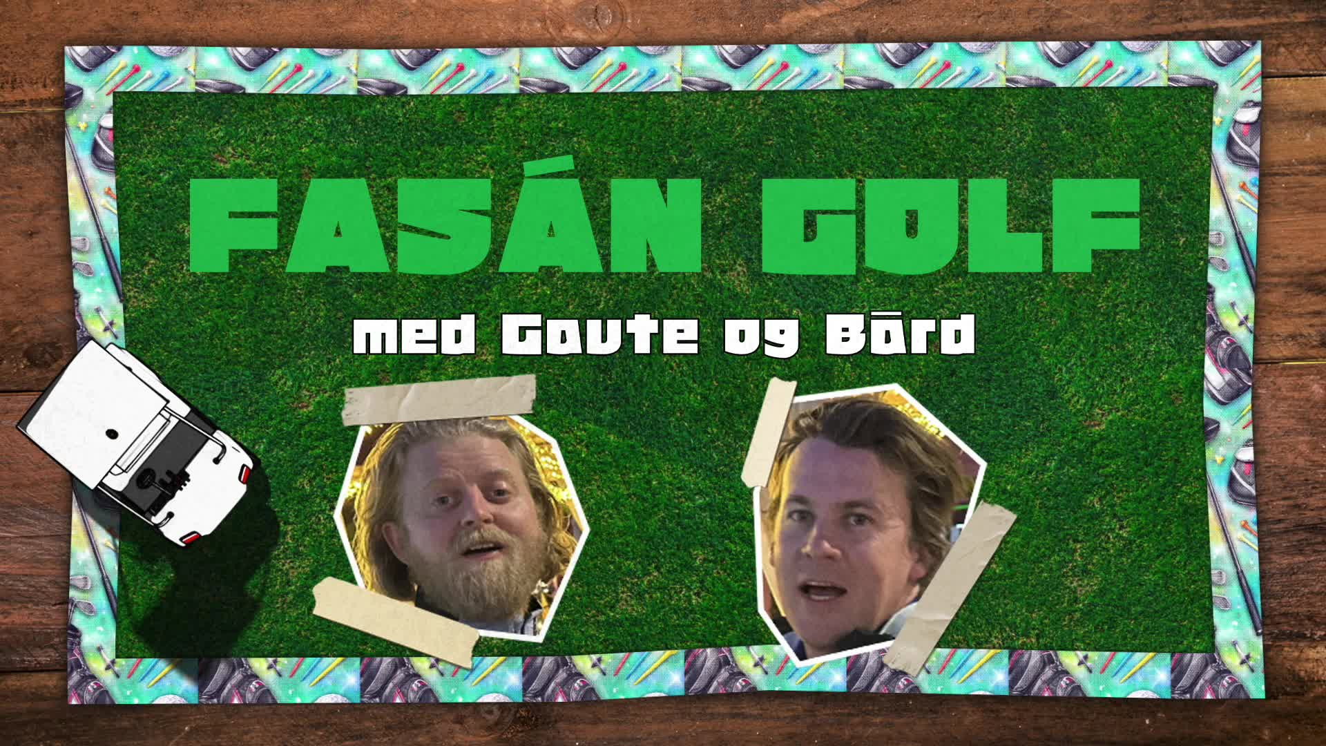 Fasán Golf med Gaute og Bård