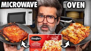 Microwave vs. Oven Taste Test