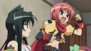 Gakushin, Riten, and Ukin Protect a Village