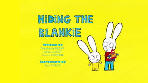 Hiding The Blankie