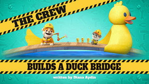 The Crew Builds a Duck Bridge