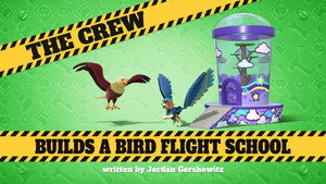 The Crew Builds a Bird Flight School