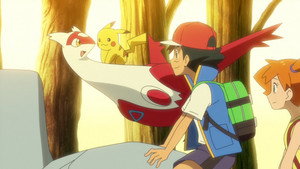 Ash and Latios!