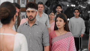 Abhira and Armaan return home