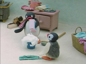 Pingu Argues with his Mother