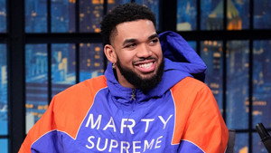 Karl-Anthony Towns, Shawn Levy, Andrew Ross Sorkin