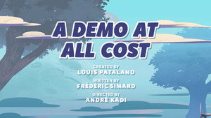 A Demo at All Cost