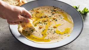 Tagine and Hummus
