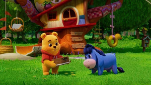 Eeyore and the Paint Set