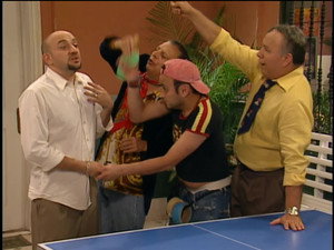 Reta de ping pong