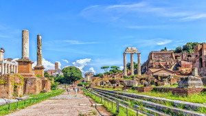 The roman forum