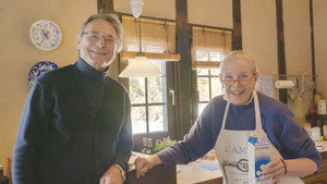 Karl and Tina: Season's Greetings from a Wintry Village