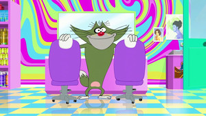 Oggy Splits Hairs