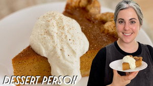 The Best Pumpking Pie Recipe with Claire Saffitz