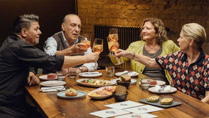 Tim Mälzer & Gennaro Contaldo vs. Cornelia Poletto & Anna Sgroi