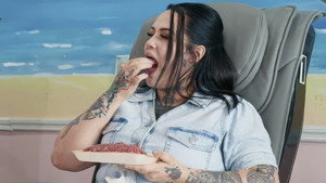 Raw Meat, Snorting Food, Huge