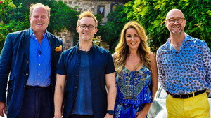 Ian 'H' Watkins and Claire Sweeney