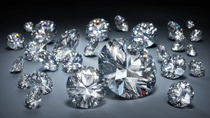 Diamonds, pearls and gold
