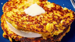 Corn Cakes and Chowder