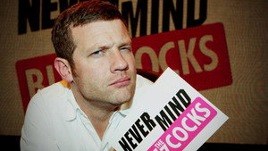Dermot O'Leary, Michael Ball, David O'Doherty, Russell Tovey, Aston Merrygold