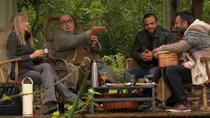 Arielle Dombasle, Serge Moati, le Comte de Bouderbala