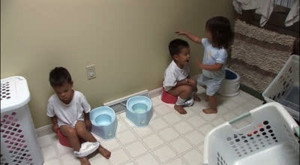 Potty Training the Boys