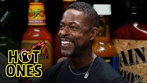Sterling K. Brown Performs Shakespeare While Eating Spicy Wings