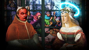 Lucrezia Borgia vs. Pope Alexander VI