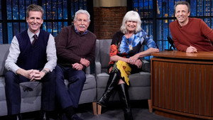 Hilary, Larry and Josh Meyers