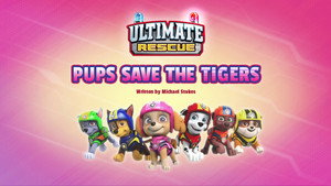 Ultimate Rescue: Pups Save the Tigers