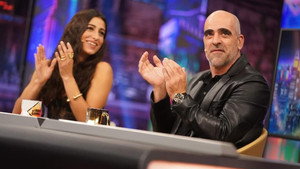 Carolina Yuste and Luis Tosar