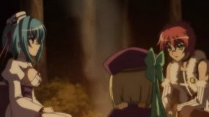 Kakuka and Teiiku Come Into Sousou's Service