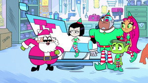 Teen Titans Save Christmas
