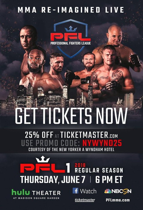 PFL 2018 #1: Regular Season - Harrison vs. Tursyn