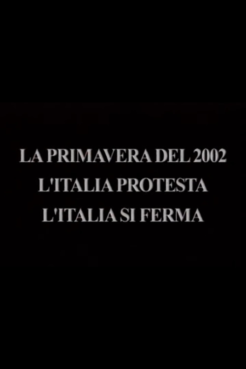 The Spring of 2002 - Italy Protests, Italy Stops