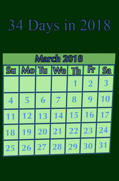 34 Days in 2018