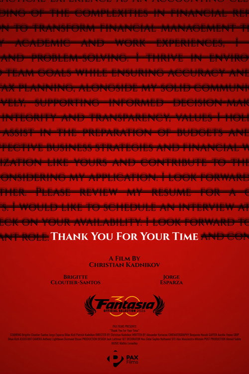 Thank You For Your Time