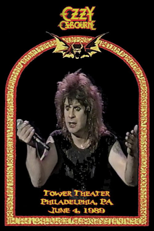 Ozzy Osbourne: (1989) Philadelphia, PA