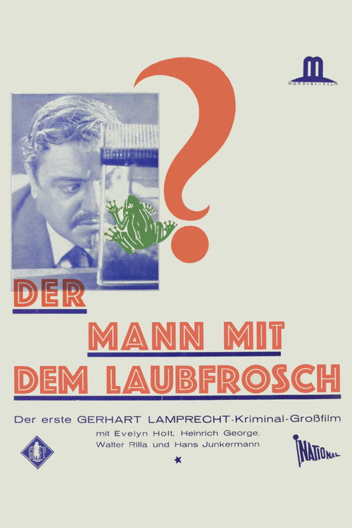 Der Mann mit dem Laubfrosch