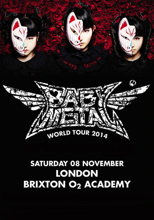 BABYMETAL WORLD TOUR 2014 - Live in London - O2 Academy Brixton
