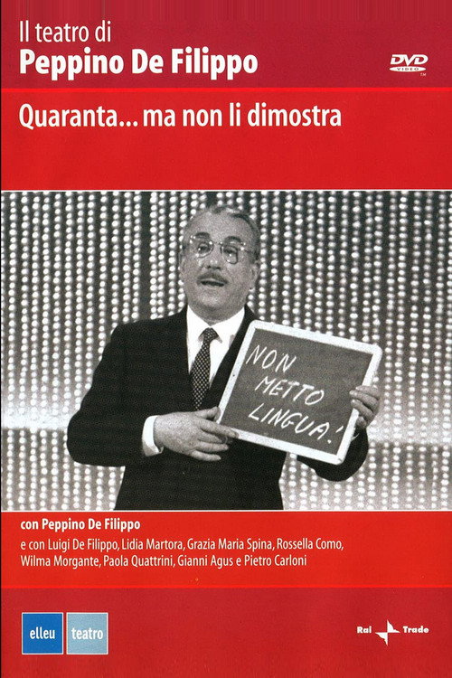 Quaranta... ma non li dimostra