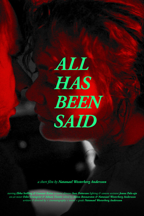 All has been said