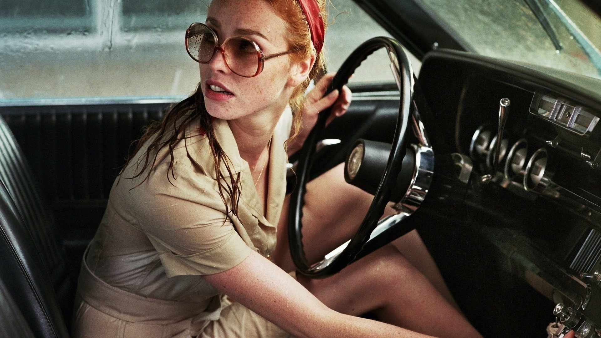 The Lady in the Car with Glasses and a Gun