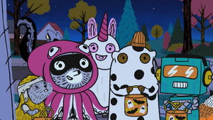 A Fuzzytown Halloween