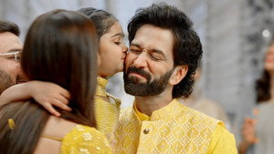 Sara's haldi ceremony